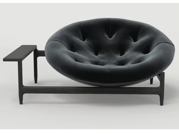 DUALITE - Wooden armchair by VIDAME EDITIONS - view 2